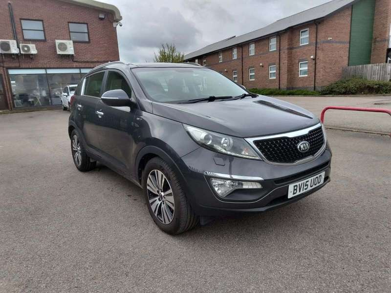 2015 Kia Sportage 2.0 Crdi Kx-3 in Grey — image 1