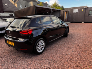 2018 SEAT Ibiza 1.0 Tsi Se Design Euro 6 (s/s) 5dr in Black — image 3