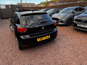 2018 SEAT Ibiza 1.0 Tsi Se Design Euro 6 (s/s) 5dr in Black — image 6