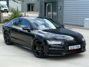 2018 Audi A7 3.0 Tdi V6 Black Edition Sportback S Tronic Quattro Euro 6 (s/s) 5dr in Black — image 5