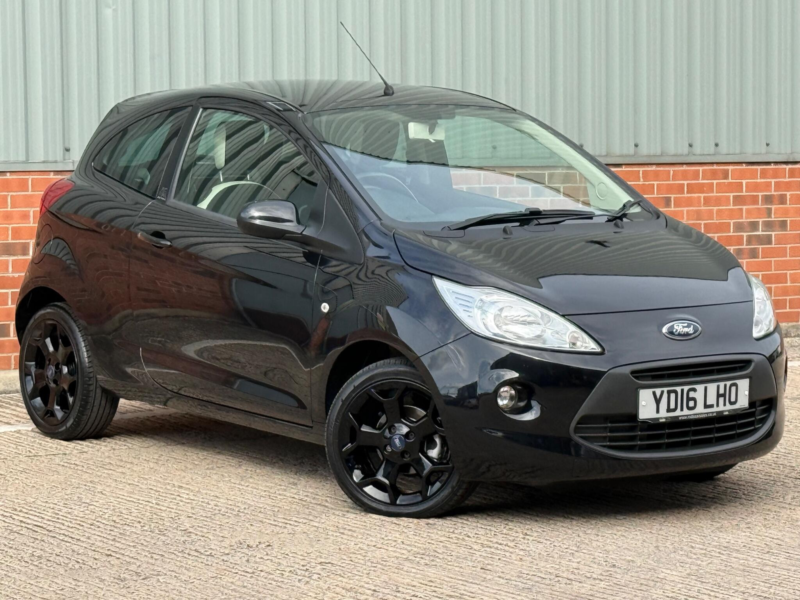 2016 Ford Ka 1.2 Zetec Black Edition Euro 6 (s/s) 3dr in Black — image 1