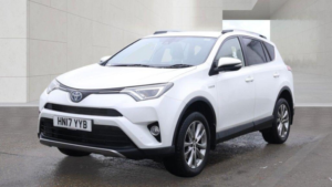 2017 Toyota Rav4 2.5 Vvt-H Excel CVT 4WD Euro 6 (s/s) 5dr (safety Sense, Nav) in White — image 6