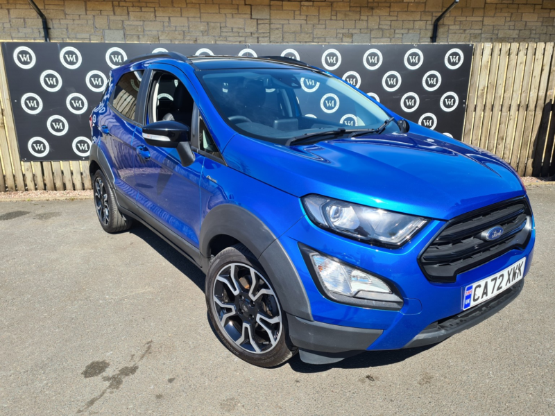 2022 Ford Ecosport 1.0 Ecosport Active 5 Door 1.0l Ford Ecoboost 125ps Fwd 6 Speed Manual in Blue — image 1