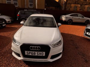 2018 Audi A1 1.4 Tfsi S Line Sportback Euro 6 (s/s) 5dr (nav) in White — image 3