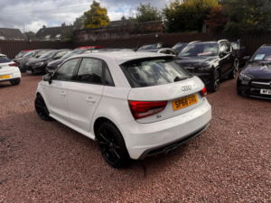 2018 Audi A1 1.4 Tfsi S Line Sportback Euro 6 (s/s) 5dr (nav) in White — image 4