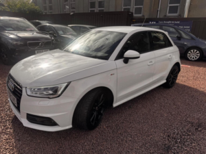 2018 Audi A1 1.4 Tfsi S Line Sportback Euro 6 (s/s) 5dr (nav) in White — image 6