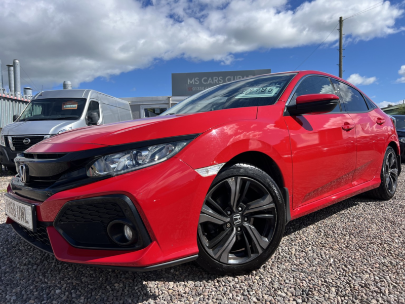 2019 Honda Civic 1.0 Vtec Turbo Sr in Red — image 1