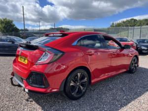 2019 Honda Civic 1.0 Vtec Turbo Sr in Red — image 2