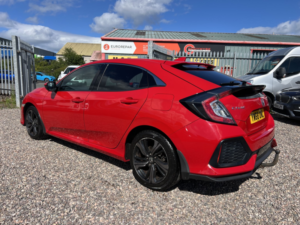 2019 Honda Civic 1.0 Vtec Turbo Sr in Red — image 4