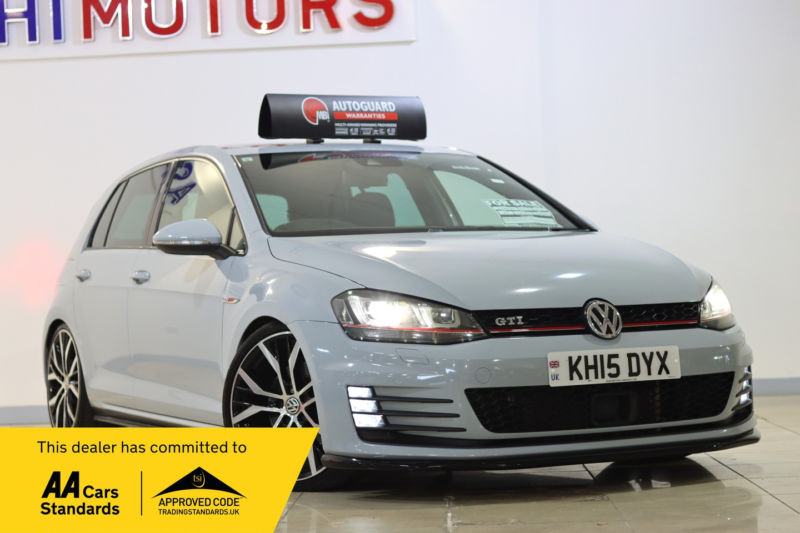2015 Volkswagen Golf 2.0 Tsi Bluemotion Tech Gti Hatchback 5dr Petrol DSG Euro 6 (s/s) (220 Ps) in Grey — image 1