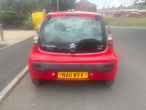 2011 Citroen C1 1.0i Vtr+ Hatchback 3dr Petrol Manual Euro 5 (68 Ps) in Red — image 6