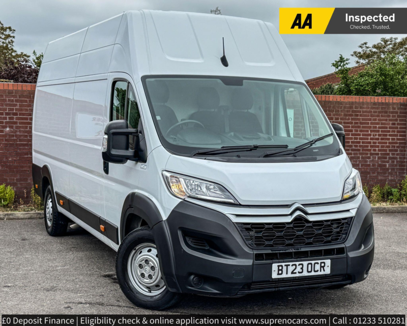2023 Citroen Relay 2.2 Bluehdi 35 Enterprise Edition Panel Van 5dr Diesel Manual L4 Extra High Roof Euro 6 (s/s) (heavy) (140 Ps) in White — image 1