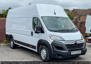 2023 Citroen Relay 2.2 Bluehdi 35 Enterprise Edition Panel Van 5dr Diesel Manual L4 Extra High Roof Euro 6 (s/s) (heavy) (140 Ps) in White — image 3