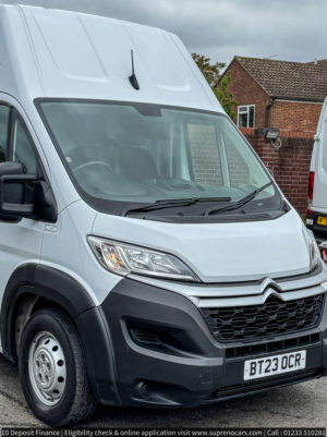 2023 Citroen Relay 2.2 Bluehdi 35 Enterprise Edition Panel Van 5dr Diesel Manual L4 Extra High Roof Euro 6 (s/s) (heavy) (140 Ps) in White — image 5