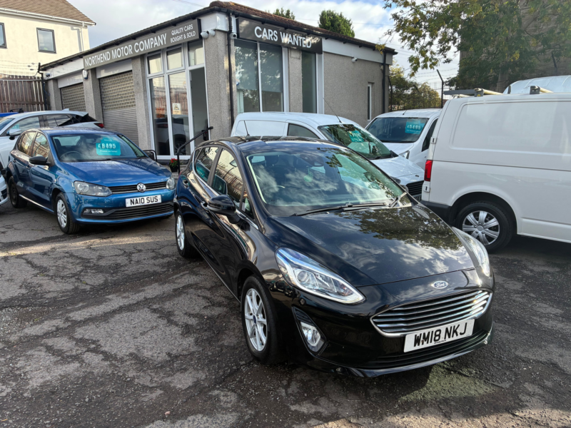 2018 Ford Fiesta 1.0t Ecoboost Zetec Hatchback 5dr Petrol Manual Euro 6 (s/s) (100 Ps) in Black — image 1