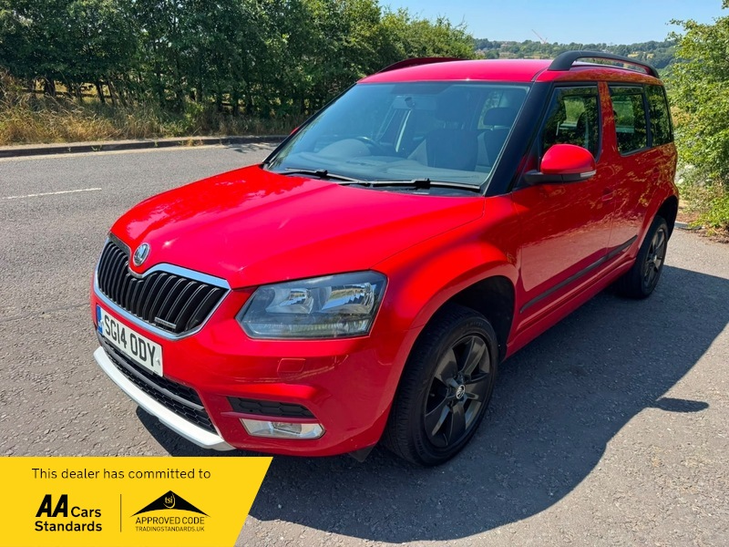 2014 Skoda Yeti Se Greenline Ii Tdi Cr in Red — image 1