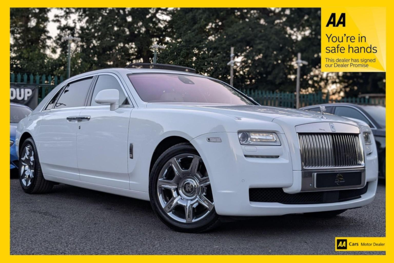 2012 Rolls-Royce Ghost 6.6 V12 Auto Euro 5 4dr in White — image 1