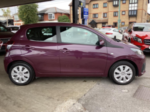 2018 Peugeot 108 1.0 Active Euro 6 5dr in Purple — image 2