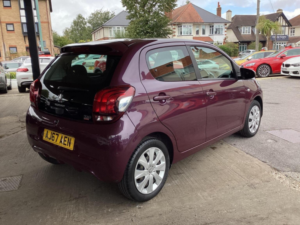 2018 Peugeot 108 1.0 Active Euro 6 5dr in Purple — image 4