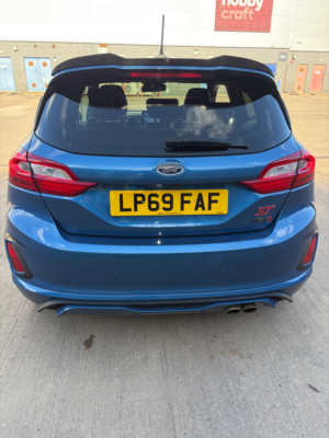 2019 Ford Fiesta 1.5t Ecoboost St-3 Hatchback 3dr Petrol Manual Euro 6 (s/s) (200 Ps) in Blue — image 4