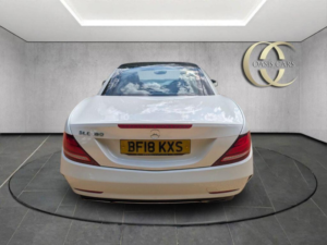 2018 Mercedes-Benz Slc 1.6 Slc180 Amg Line G-Tronic Euro 6 (s/s) 2dr in White — image 6