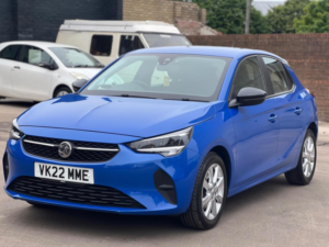 2022 Vauxhall Corsa 1.2 Turbo Se Edition Auto Euro 6 (s/s) 5dr in Blue — image 2