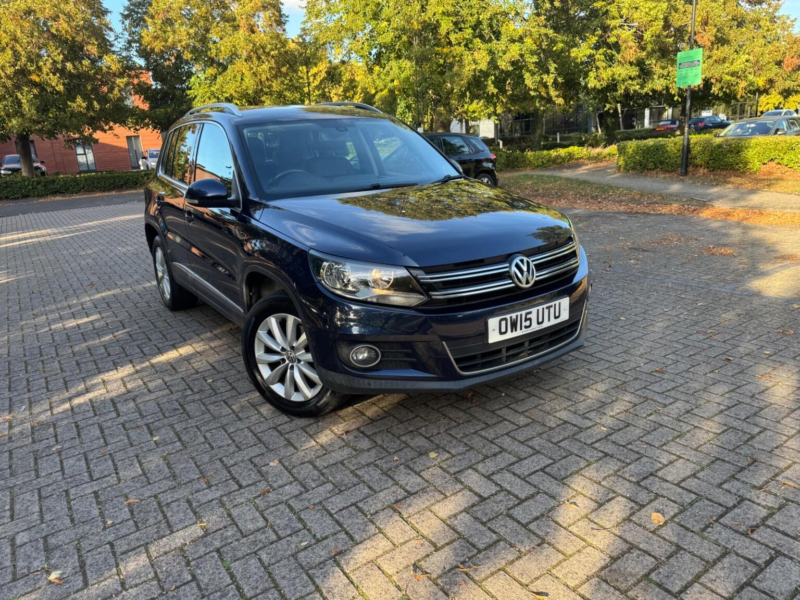 2015 Volkswagen Tiguan 2.0 Tdi Bluemotion Tech Match DSG 4WD Euro 6 (s/s) 5dr in Blue — image 1