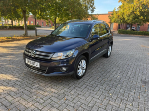 2015 Volkswagen Tiguan 2.0 Tdi Bluemotion Tech Match DSG 4WD Euro 6 (s/s) 5dr in Blue — image 3