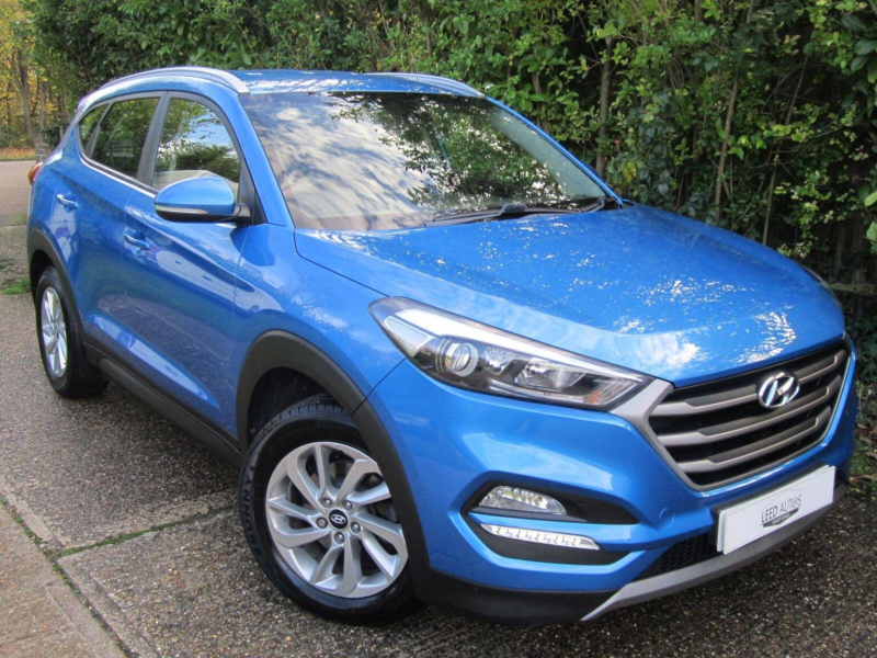 2017 Hyundai Tucson 1.7 Crdi Blue Drive Se Nav Euro 6 (s/s) 5dr in Blue — image 1