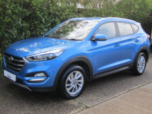 2017 Hyundai Tucson 1.7 Crdi Blue Drive Se Nav Euro 6 (s/s) 5dr in Blue — image 3