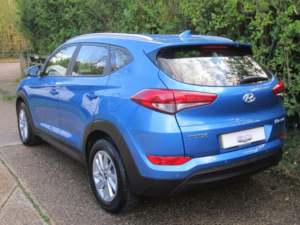 2017 Hyundai Tucson 1.7 Crdi Blue Drive Se Nav Euro 6 (s/s) 5dr in Blue — image 4