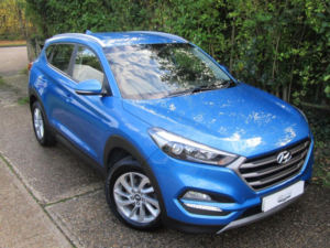 2017 Hyundai Tucson 1.7 Crdi Blue Drive Se Nav Euro 6 (s/s) 5dr in Blue — image 5