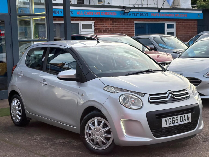 2015 Citroen C1 1.2 Puretech Feel Euro 6 5dr in Grey — image 1