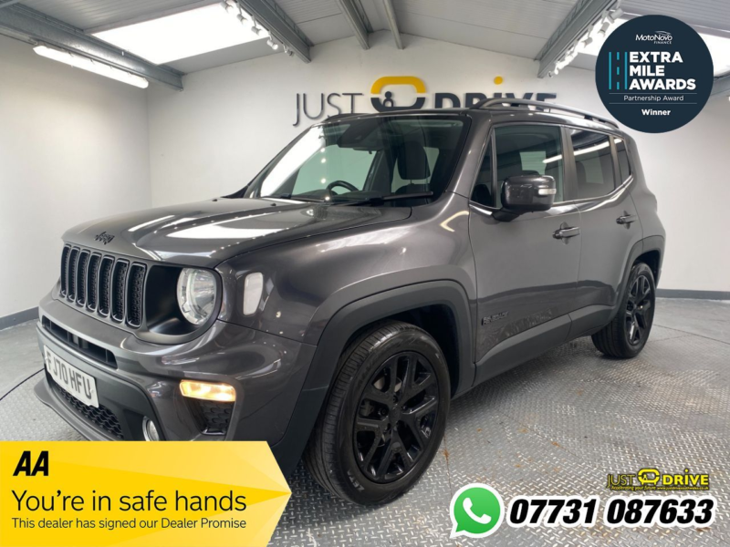2020 Jeep Renegade 1.0 Gse T3 Night Eagle SUV 5dr Petrol Manual Euro 6 (s/s) (120 Ps) in Grey — image 1