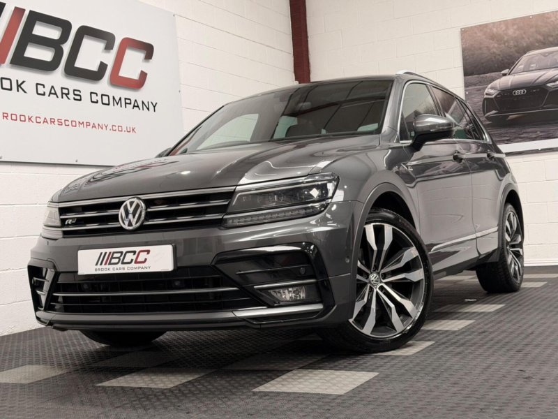 2019 Volkswagen Tiguan 2.0 Tdi R-Line Tech 4motion Euro 6 (s/s) 5dr in Grey — image 1