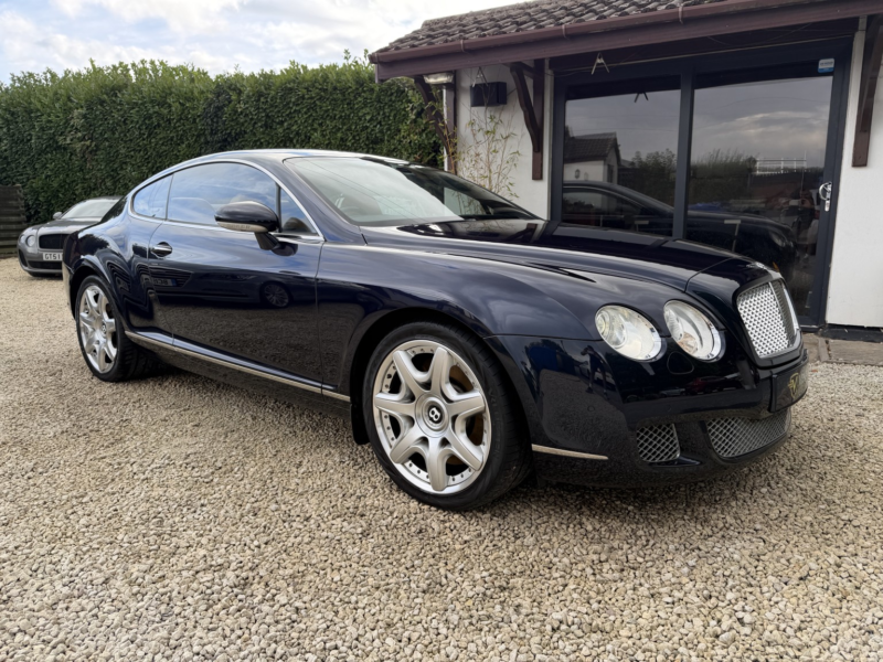 2008 Bentley Continental Gt 6.0 W12 in Blue — image 1