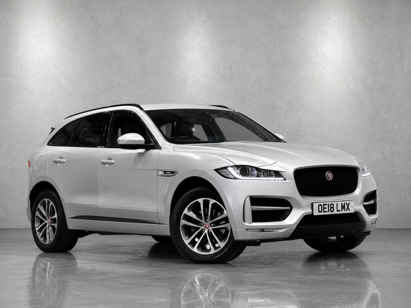 2018 Jaguar F-Pace 2.0 D180 R-Sport Auto AWD Euro 6 (s/s) 5dr in Silver — image 1