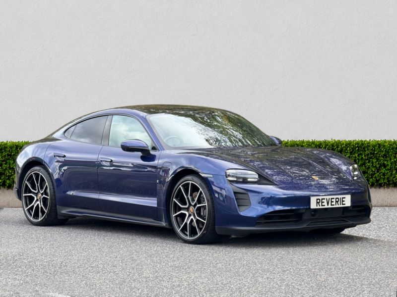 2023 Porsche Taycan Performance Plus 93.4kwh Saloon 4dr Electric Auto Rwd (11kw Charger) (476 Ps) in Blue — image 1