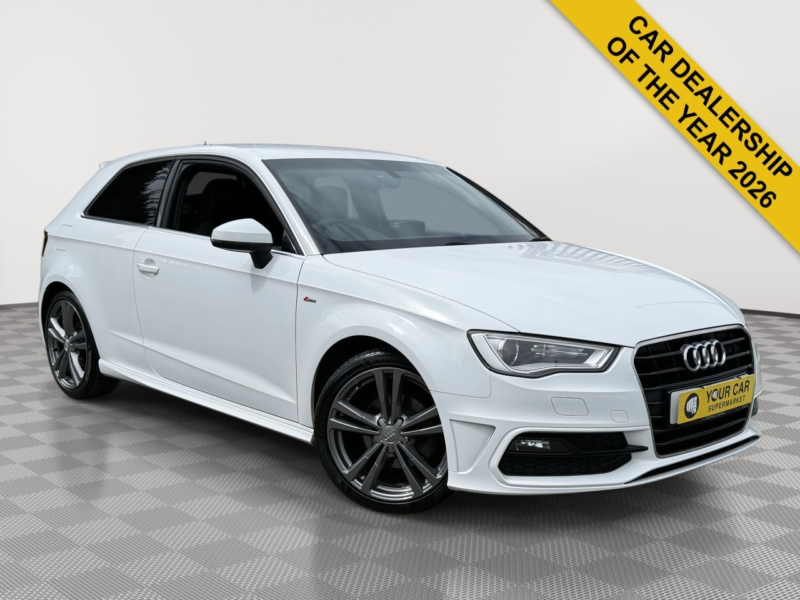 2016 Audi A3 1.4 Tfsi Cod S Line Hatchback 3dr Petrol Manual Euro 6 (s/s) (nav) (150 Ps) in White — image 1