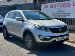 2014 Kia Sportage 2.0 Crdi Kx-2 AWD Euro 5 5dr in Silver — image 2