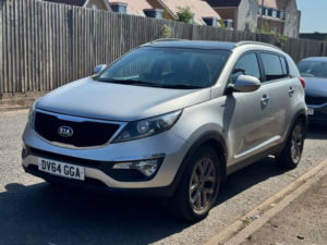 2014 Kia Sportage 2.0 Crdi Kx-2 AWD Euro 5 5dr in Silver — image 3