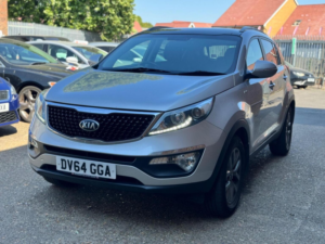 2014 Kia Sportage 2.0 Crdi Kx-2 AWD Euro 5 5dr in Silver — image 4