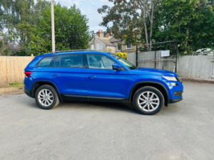 2021 Skoda Kodiaq 1.5 Tsi Act Se DSG Euro 6 (s/s) 5dr (7 Seat) in Blue — image 3