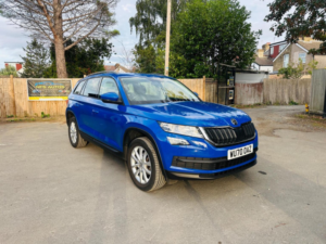 2021 Skoda Kodiaq 1.5 Tsi Act Se DSG Euro 6 (s/s) 5dr (7 Seat) in Blue — image 6