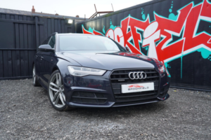 2018 Audi A6 Avant 3.0 Bitdi V6 Black Edition Estate 5dr Diesel Tiptronic Quattro Euro 6 (s/s) (320 Ps) in Blue — image 2