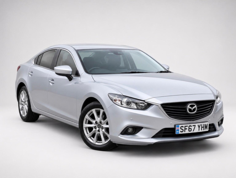 2018 Mazda Mazda6 2.0 Skyactiv-G Se-L Nav Auto Euro 6 (s/s) 4dr in Silver — image 1