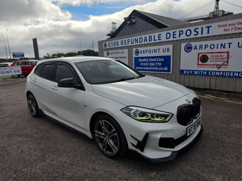 2021 BMW 1 Series 2.0 M135i Auto Xdrive Euro 6 (s/s) 5dr in White — image 1