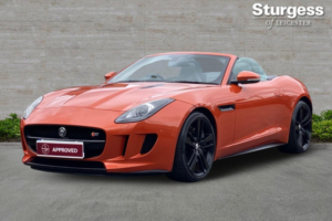 2013 Jaguar F-Type 5.0 V8 S Auto Euro 5 (s/s) 2dr in Orange — image 3