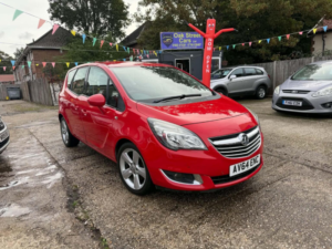 2014 Vauxhall Meriva 1.6 Cdti Ecoflex Tech Line Euro 6 (s/s) 5dr in Red — image 3
