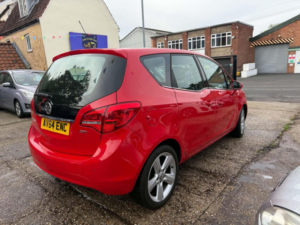 2014 Vauxhall Meriva 1.6 Cdti Ecoflex Tech Line Euro 6 (s/s) 5dr in Red — image 4